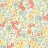 Ohpopsi Glasshouse Flora Ditsy GHS50115W Wallpaper - Coral & Sky