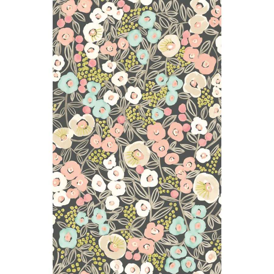 Ohpopsi Glasshouse Flora GHS50121W Wallpaper - Midnight Blush