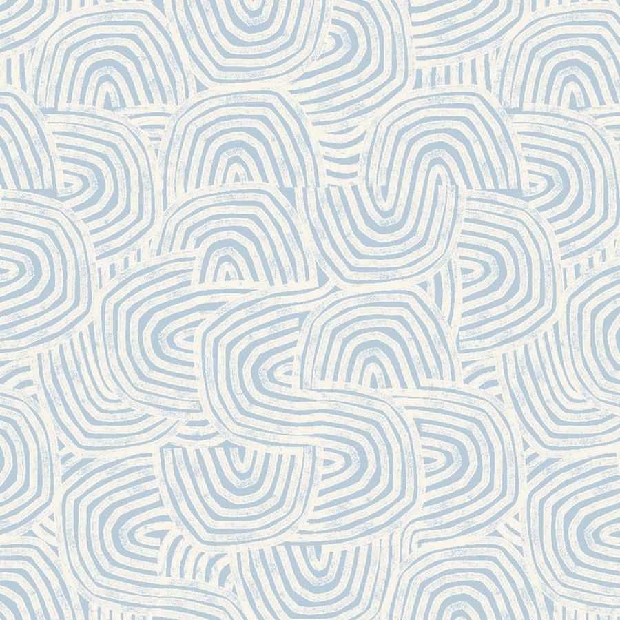 Ohpopsi Glasshouse Venation Mini GHS50124W Wallpaper - Denim