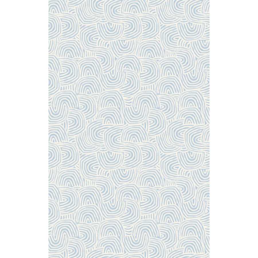 Ohpopsi Glasshouse Venation Mini GHS50124W Wallpaper - Denim