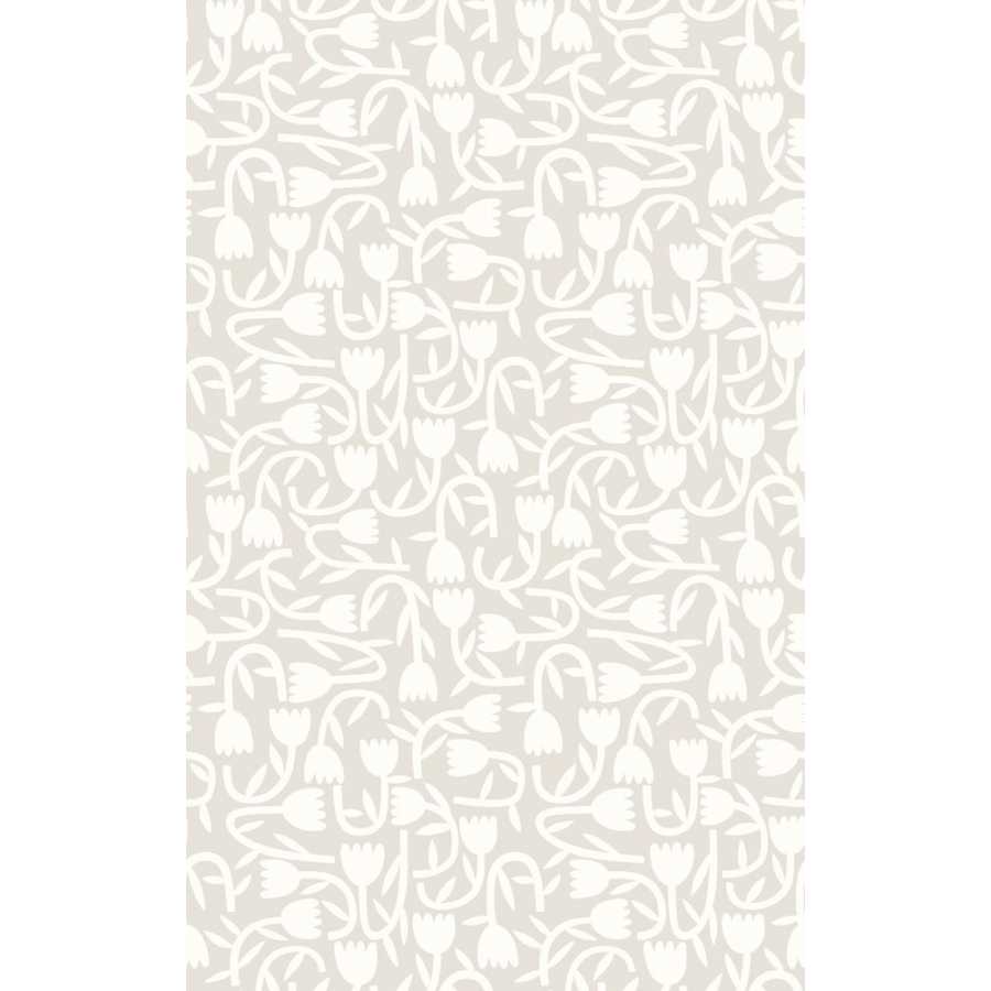 Ohpopsi Glasshouse Tiny Tulip GHS50131W Wallpaper - Stone