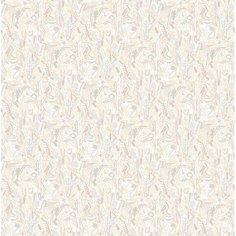 Ohpopsi Glasshouse Verdure GHS50143W Wallpaper - Parchment