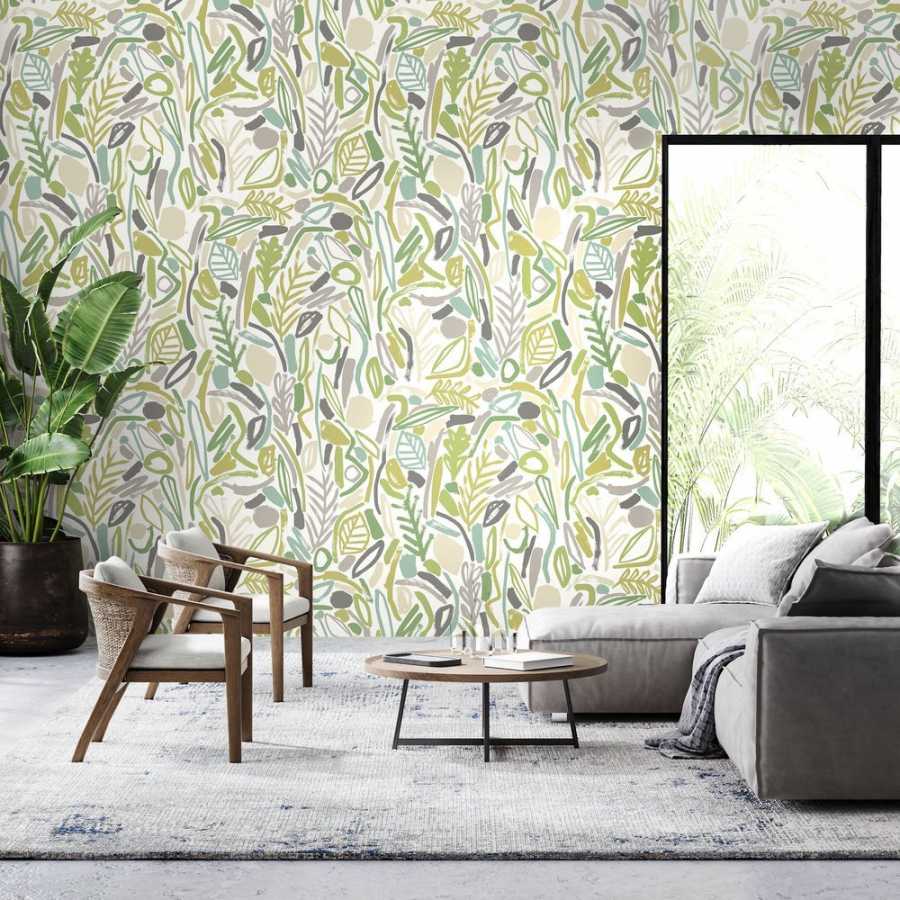 Ohpopsi Glasshouse Verdure GHS50146W Wallpaper - Forest