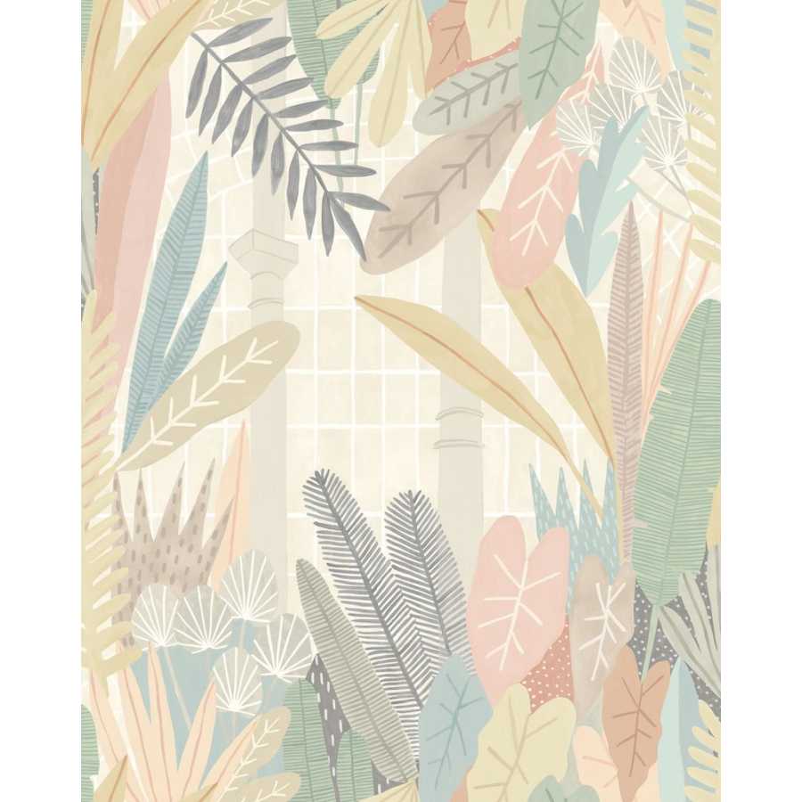 Ohpopsi Glasshouse GHS50149W Wallpaper - Blush & Apricot