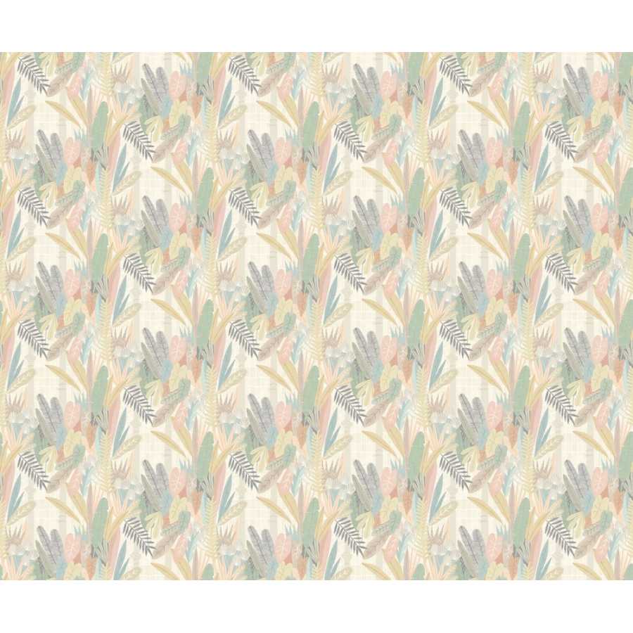 Ohpopsi Glasshouse GHS50149W Wallpaper - Blush & Apricot