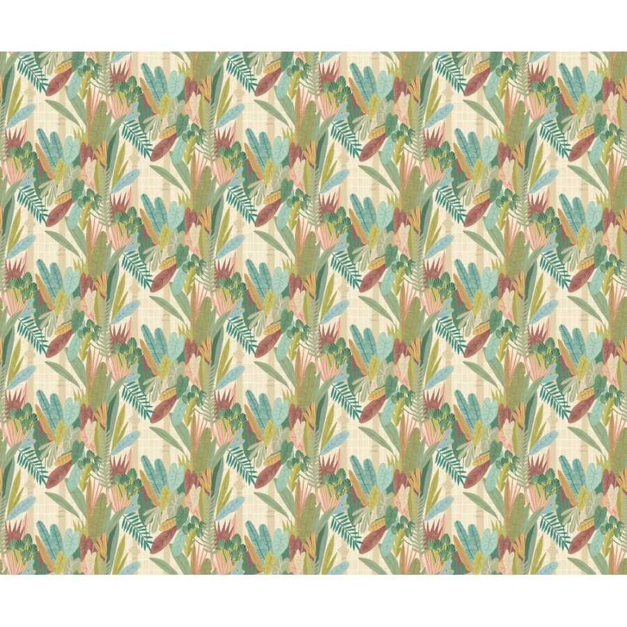 Ohpopsi Glasshouse GHS50152W Wallpaper - Forest & Chestnut