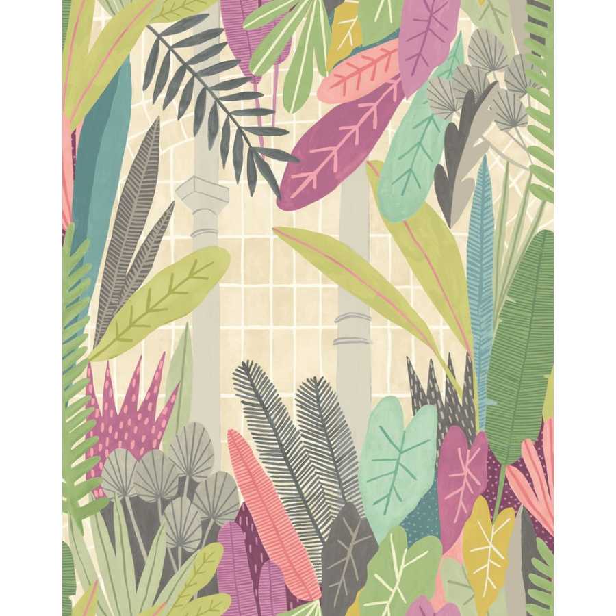 Ohpopsi Glasshouse GHS50155W Wallpaper - Heather & Olive