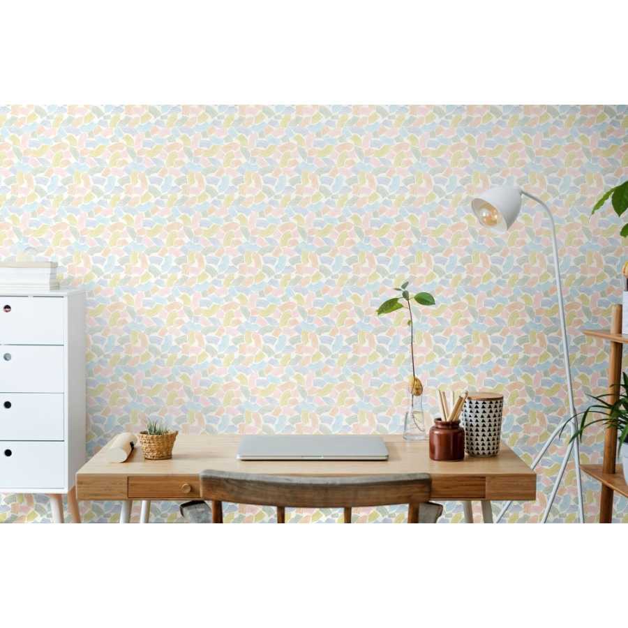 Ohpopsi Glasshouse Elements GHS50158W Wallpaper - Coral Pastel