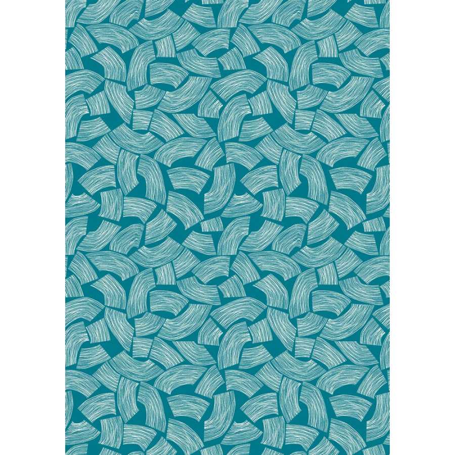 Ohpopsi Glasshouse Elements GHS50163W Wallpaper - Teal