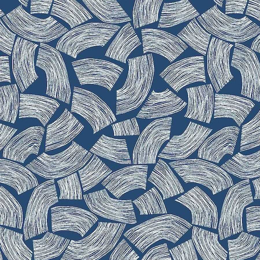 Ohpopsi Glasshouse Elements GHS50164W Wallpaper - Indigo