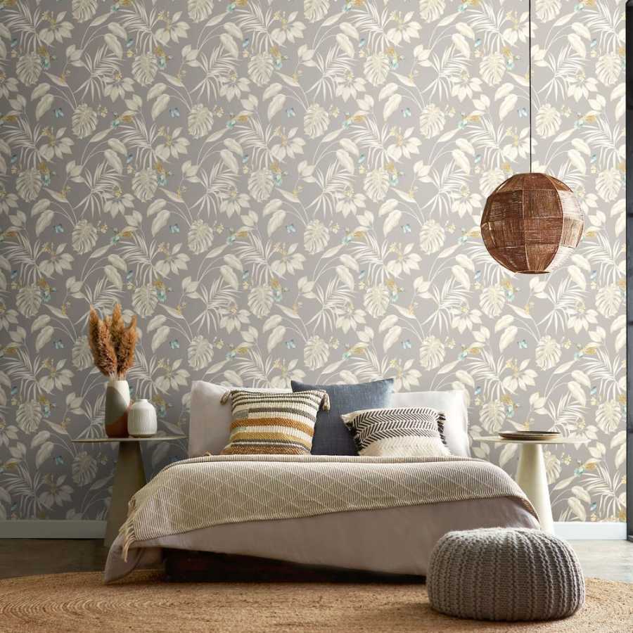 Ohpopsi Laid Bare Hummingbird LBK50112W Wallpaper - Flint