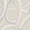 Ohpopsi Laid Bare Twisted Geo LBK50117W Wallpaper - Stone