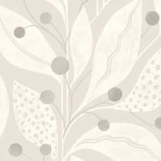 Ohpopsi Laid Bare Berry Dot LBK50118W Wallpaper - Dove