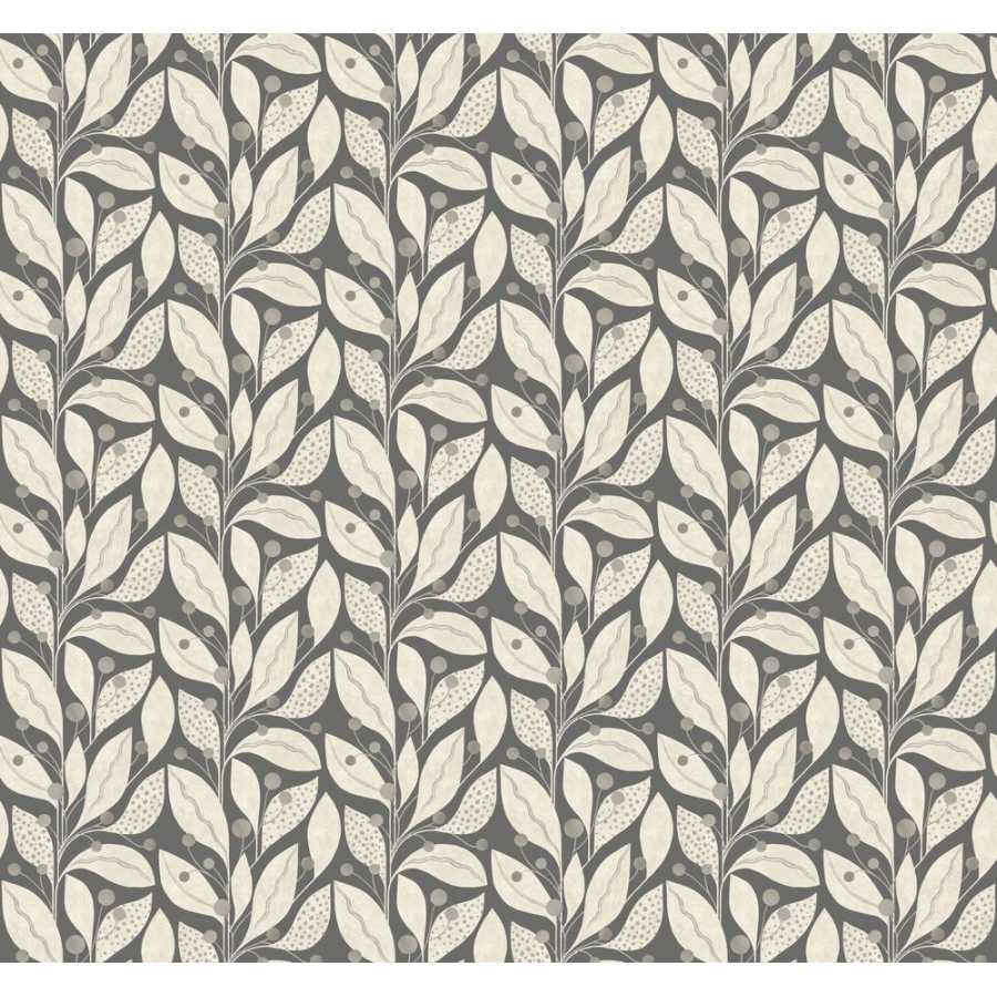 Ohpopsi Laid Bare Berry Dot LBK50119W Wallpaper - Carbon