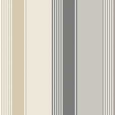 Ohpopsi Laid Bare Multi Stripe LBK50120W Wallpaper - Slate Mix