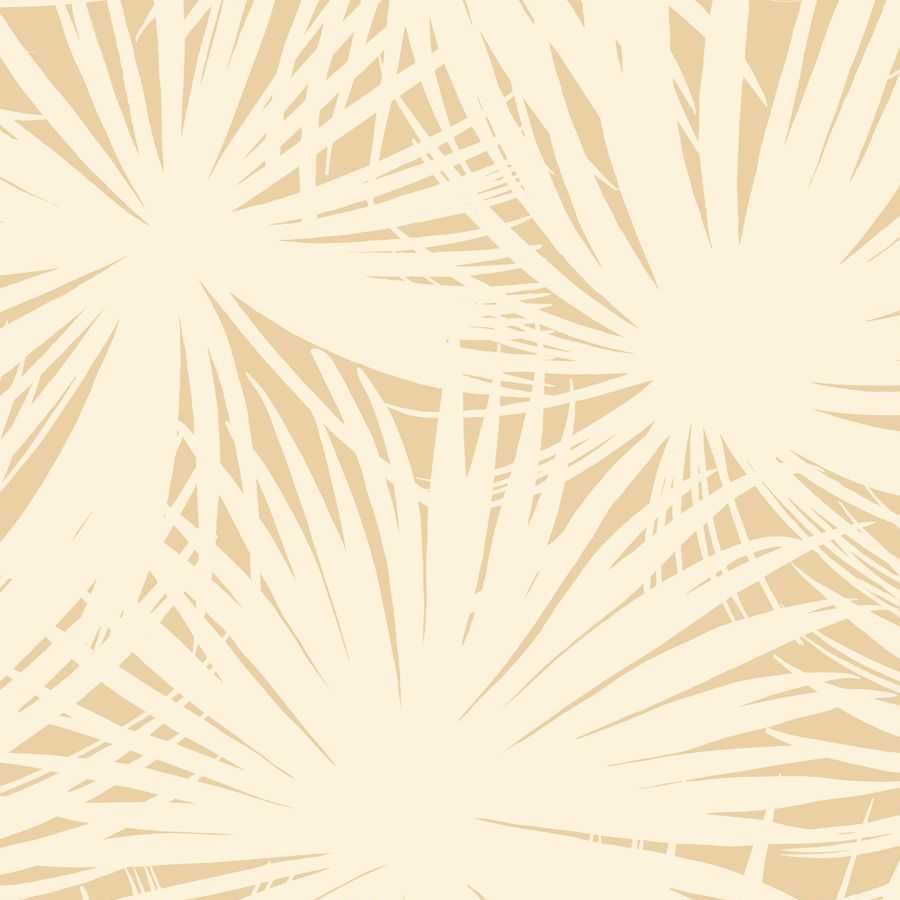 Ohpopsi Laid Bare Palm Silhouette LBK50128W Wallpaper - Peanut