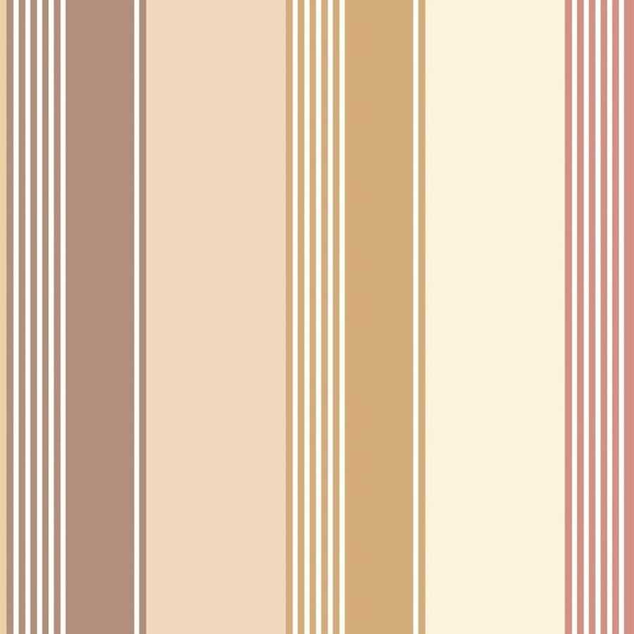 Ohpopsi Laid Bare Multi Stripe LBK50129W Wallpaper - Amber Mix