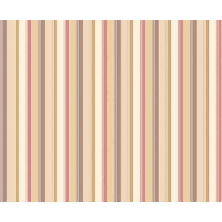 Ohpopsi Laid Bare Multi Stripe LBK50129W Wallpaper - Amber Mix