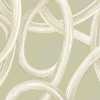 Ohpopsi Laid Bare Twisted Geo LBK50142W Wallpaper - Moss