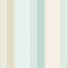 Ohpopsi Laid Bare Multi Stripe LBK50151W Wallpaper - Turquoise