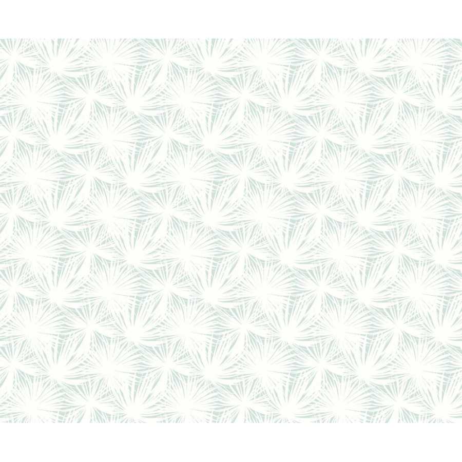 Ohpopsi Laid Bare Palm Silhouette LBK50154W Wallpaper - Lagoon