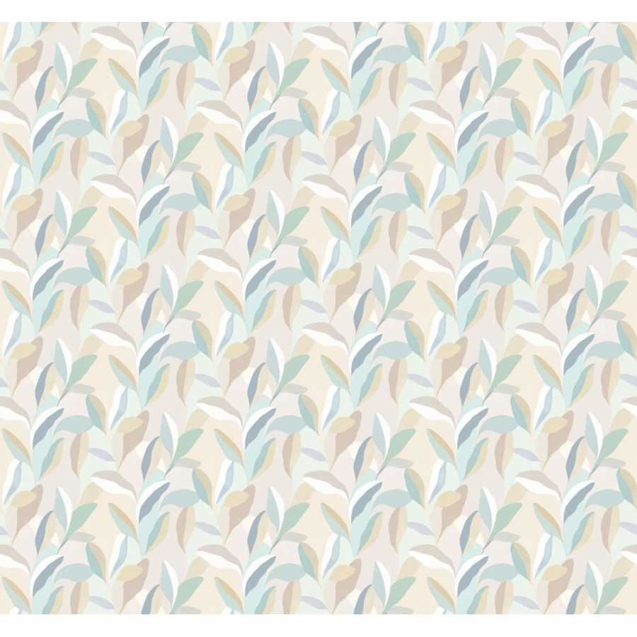 Ohpopsi Laid Bare Riviera LBK50156W Wallpaper - Mist