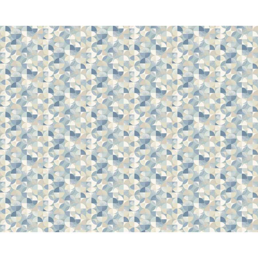 Ohpopsi Laid Bare Orb LBK50162W Wallpaper - Copenhagen Blue