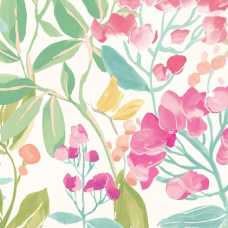 Ohpopsi Riches of Nature Florence RON50102W Wallpaper - Pastel Mix