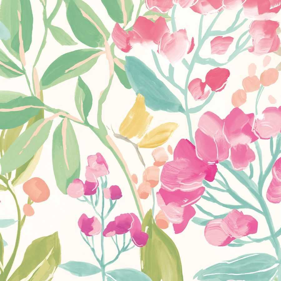 Ohpopsi Riches of Nature Florence RON50102W Wallpaper - Pastel Mix