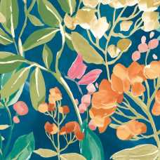 Ohpopsi Riches of Nature Florence RON50105W Wallpaper - Indigo