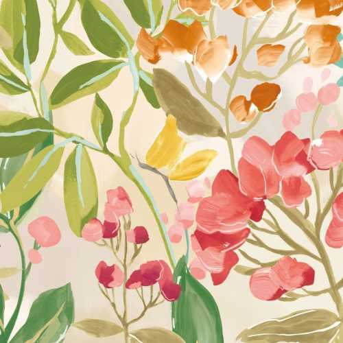 Ohpopsi Riches of Nature Florence RON50106W Wallpaper - Olive & Amber