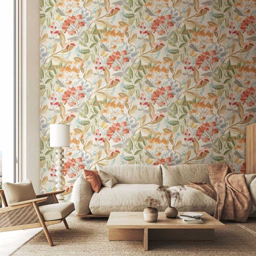 Ohpopsi Riches of Nature Florence RON50107W Wallpaper - Warm Natural