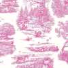 Ohpopsi Riches of Nature Eve Toile RON50128W Wallpaper - Magenta