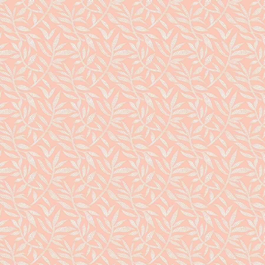 Ohpopsi Riches of Nature Dotty Leaf RON50136W Wallpaper - Apricot