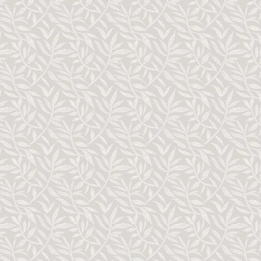 Ohpopsi Riches of Nature Dotty Leaf RON50138W Wallpaper - Silver