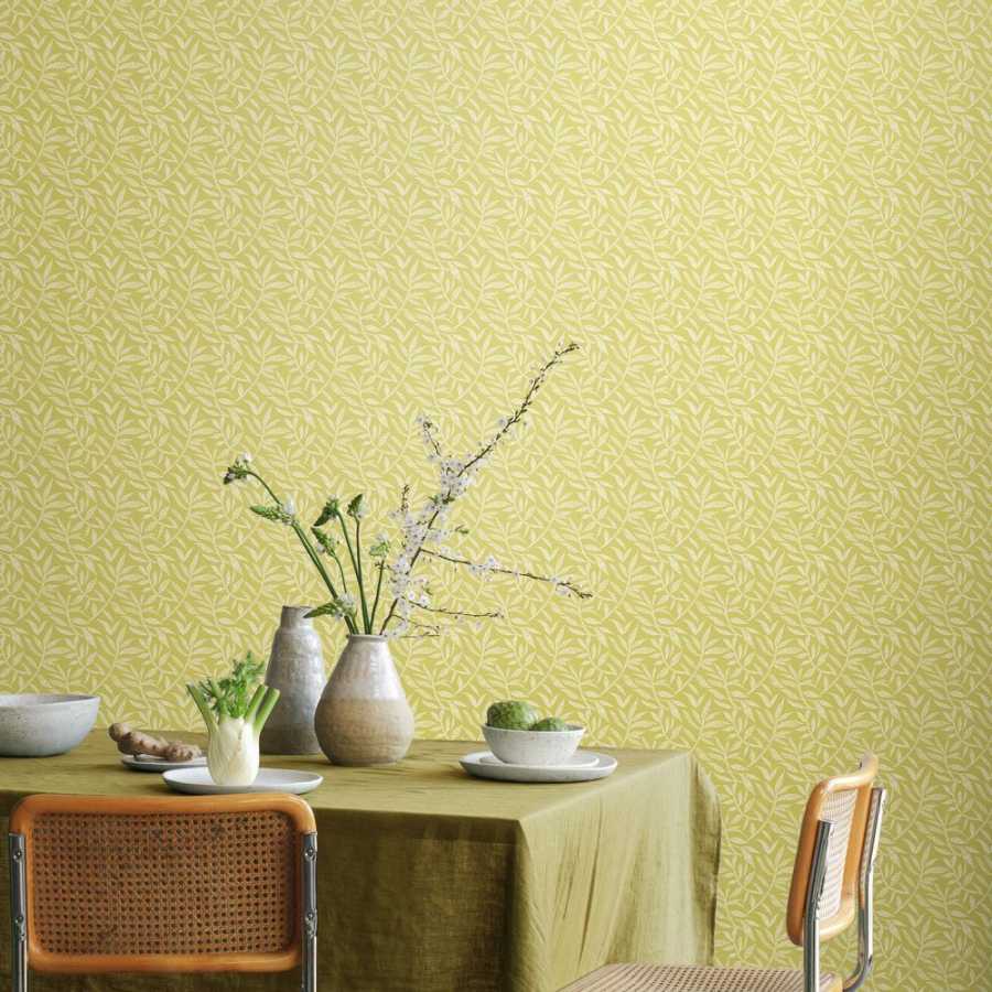 Ohpopsi Riches of Nature Dotty Leaf RON50141W Wallpaper - Fern