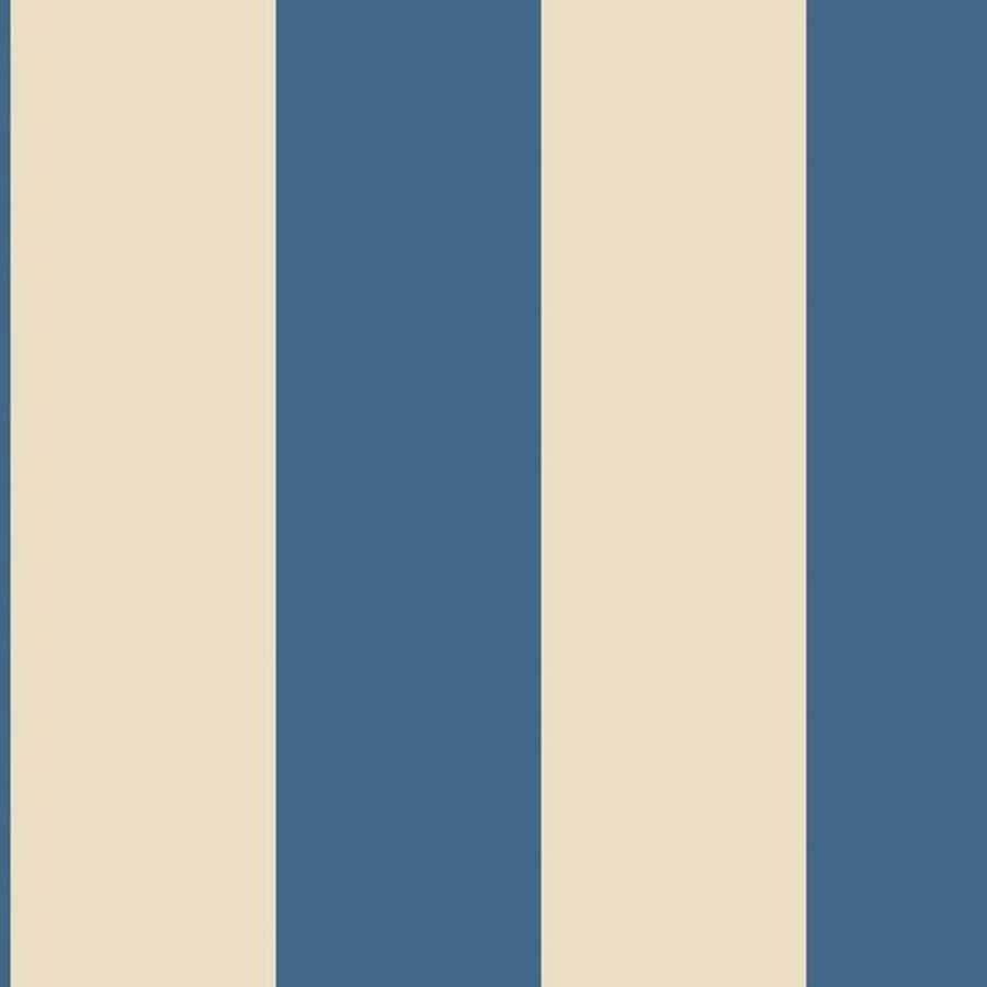 Ohpopsi Simply Stripes Bloc Stripe SIS50107W Wallpaper - Indigo