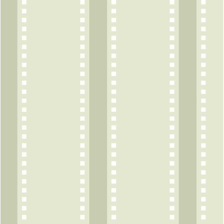 Ohpopsi Simply Stripes Ticking Stripe SIS50111W Wallpaper - Sage