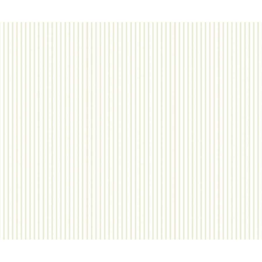 Ohpopsi Simply Stripes Ticking Stripe SIS50113W Wallpaper - Barley