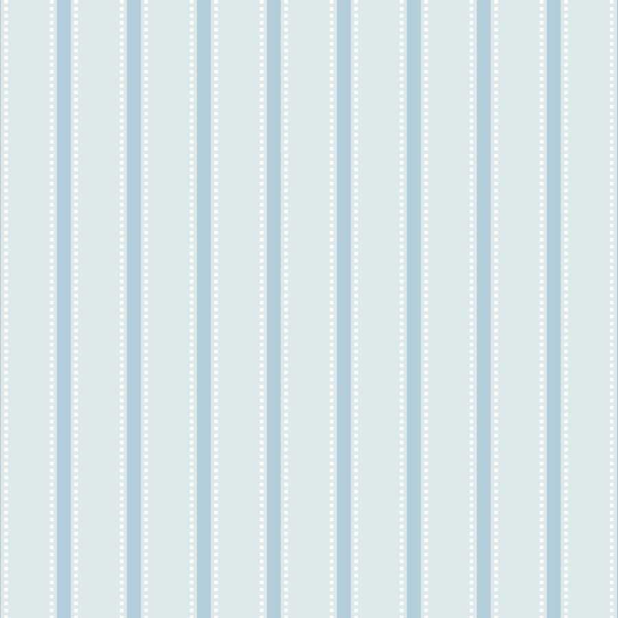 Ohpopsi Simply Stripes Ticking Stripe SIS50117W Wallpaper - Wedgewood