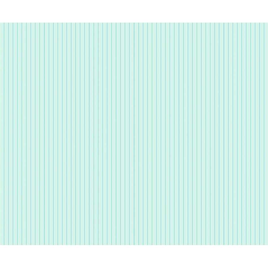 Ohpopsi Simply Stripes Ticking Stripe SIS50117W Wallpaper - Wedgewood