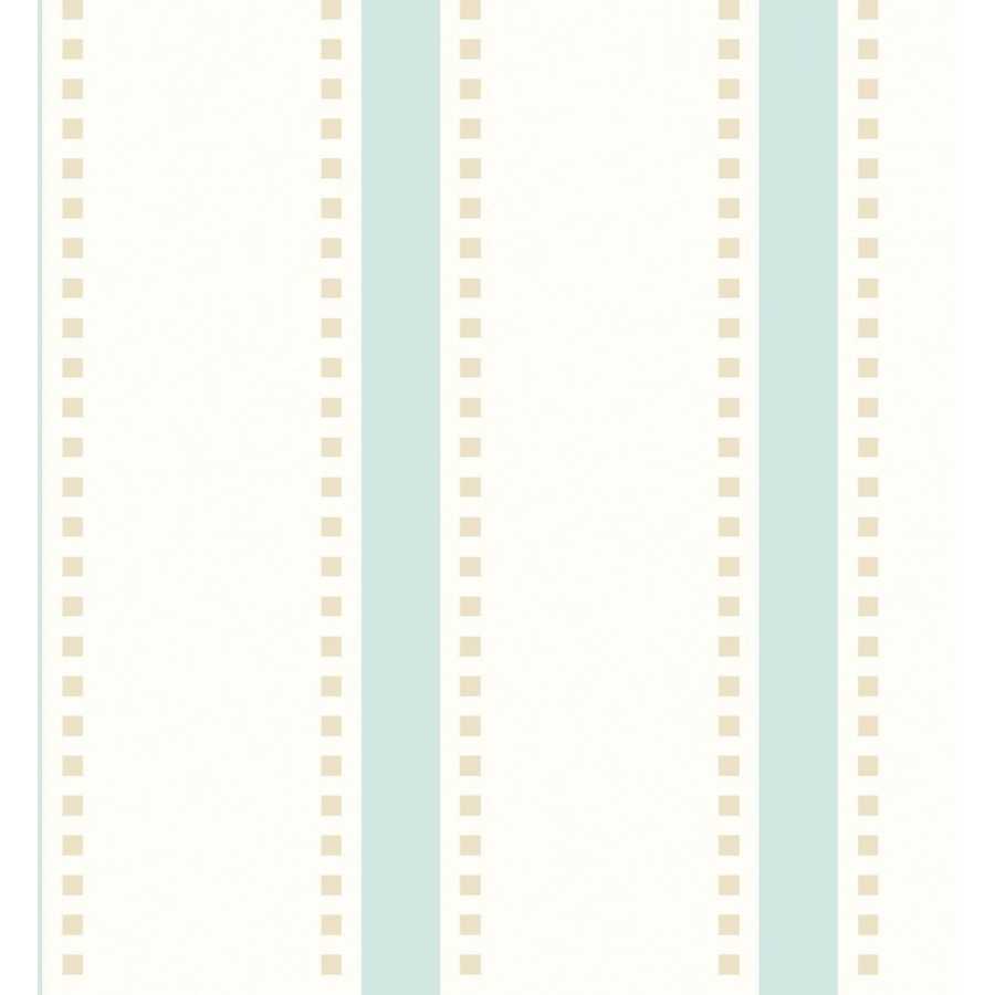 Ohpopsi Simply Stripes Ticking Stripe SIS50119W Wallpaper - Seafoam