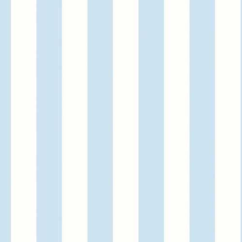 Ohpopsi Simply Stripes Candy Stripe SIS50122W Wallpaper - Baby Blue