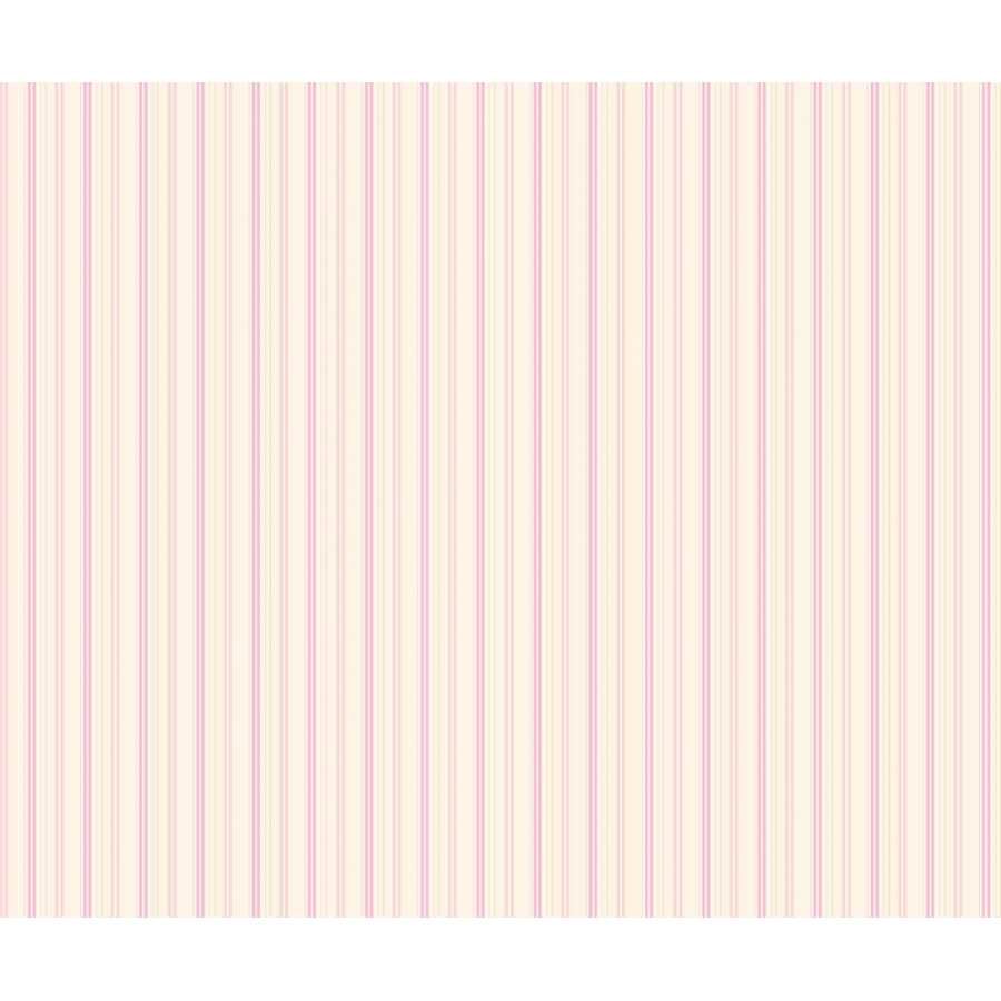 Ohpopsi Simply Stripes Ribbon Mix Stripe SIS50129W Wallpaper - Blossom