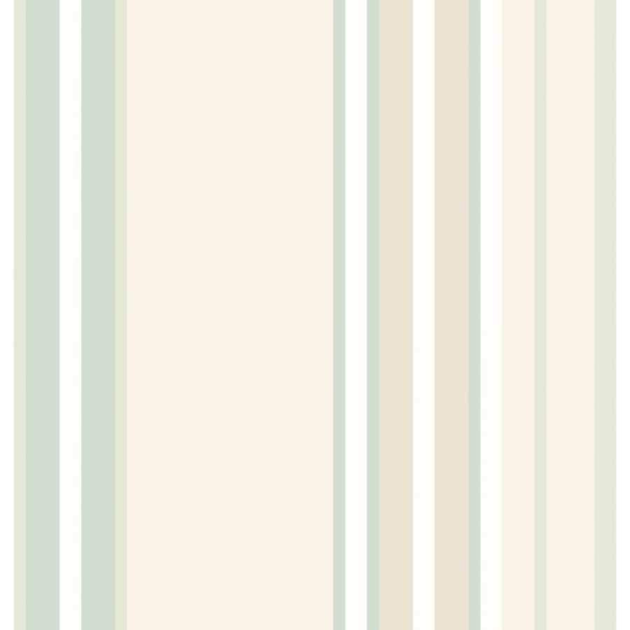 Ohpopsi Simply Stripes Ribbon Mix Stripe SIS50130W Wallpaper - Mint