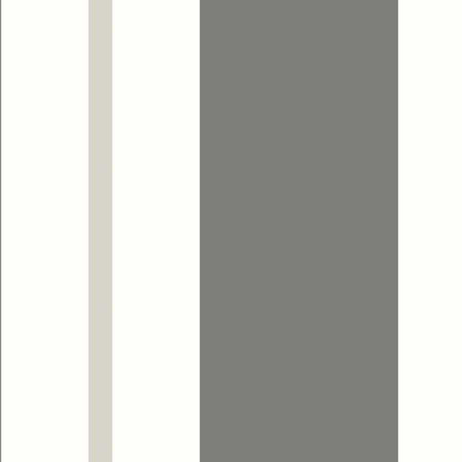 Ohpopsi Simply Stripes Wide Multi Stripe SIS50138W Wallpaper - Charcoal