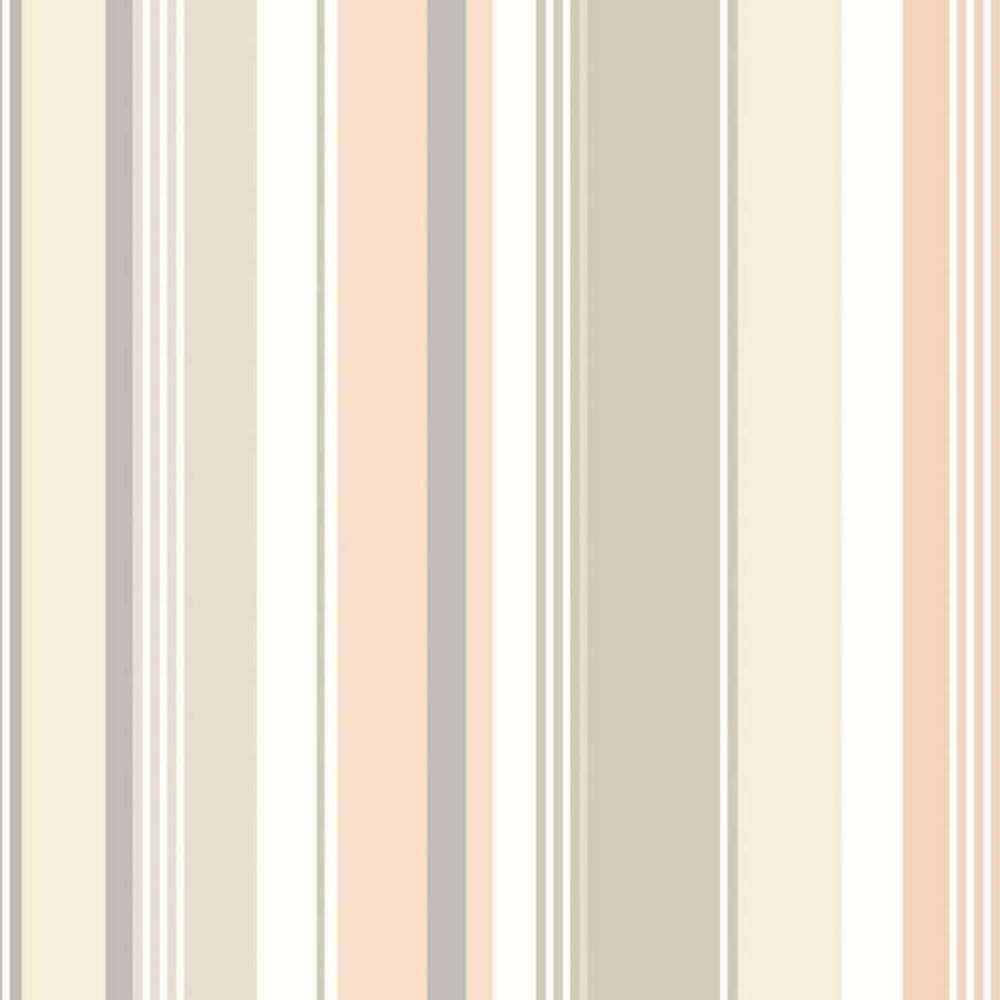 Ohpopsi So Stripey Barcode STR50103W Wallpaper - Powder