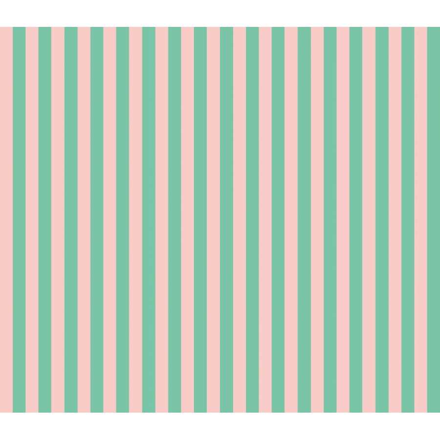 Ohpopsi So Stripey Bloc Stripe STR50115W Wallpaper - Jade Blossom