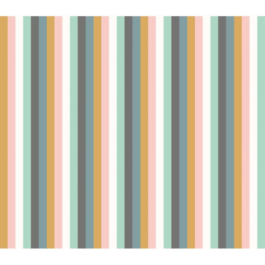 Ohpopsi So Stripey Rainbow Bloc STR50123W Wallpaper - Carnival Pop