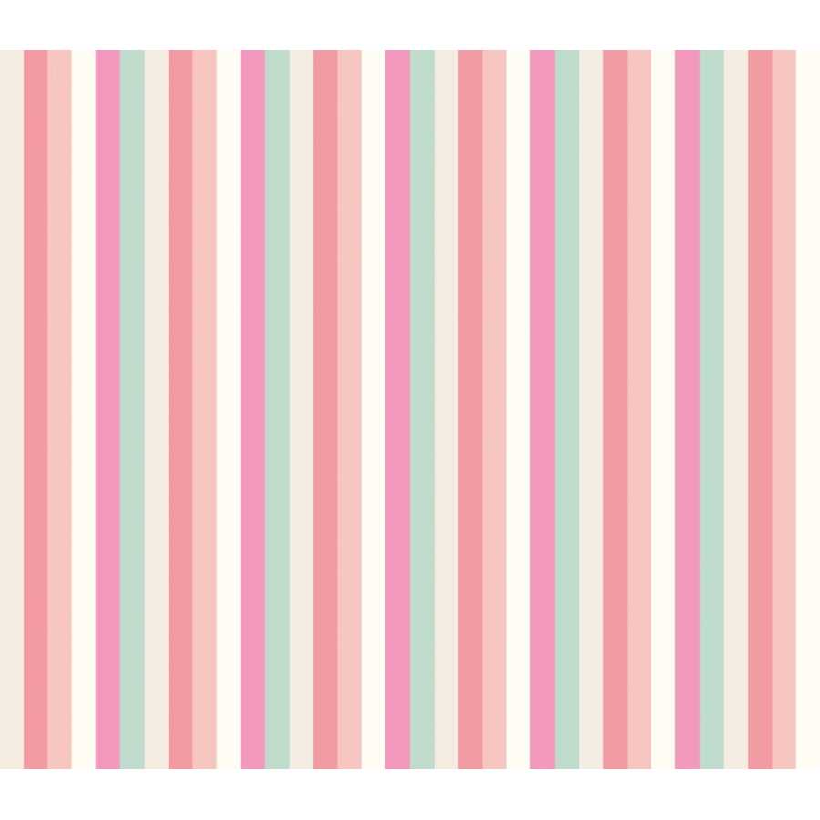 Ohpopsi So Stripey Rainbow Bloc STR50124W Wallpaper - Bubblegum Twist